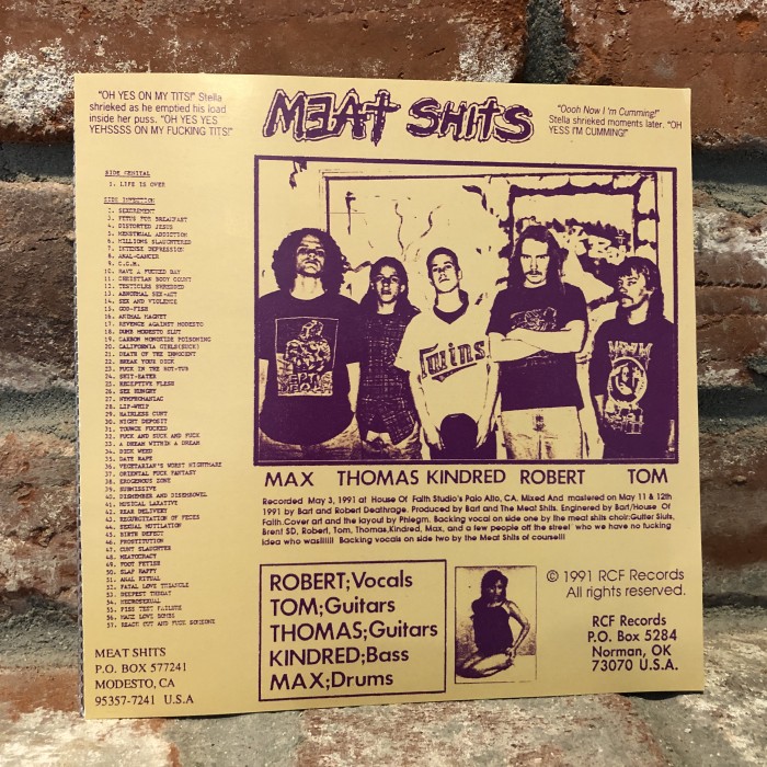 MEAT SHITS ①【CD】グラインドコア デスメタル meatshits MEAT SHITS DEAD SPLIT 7